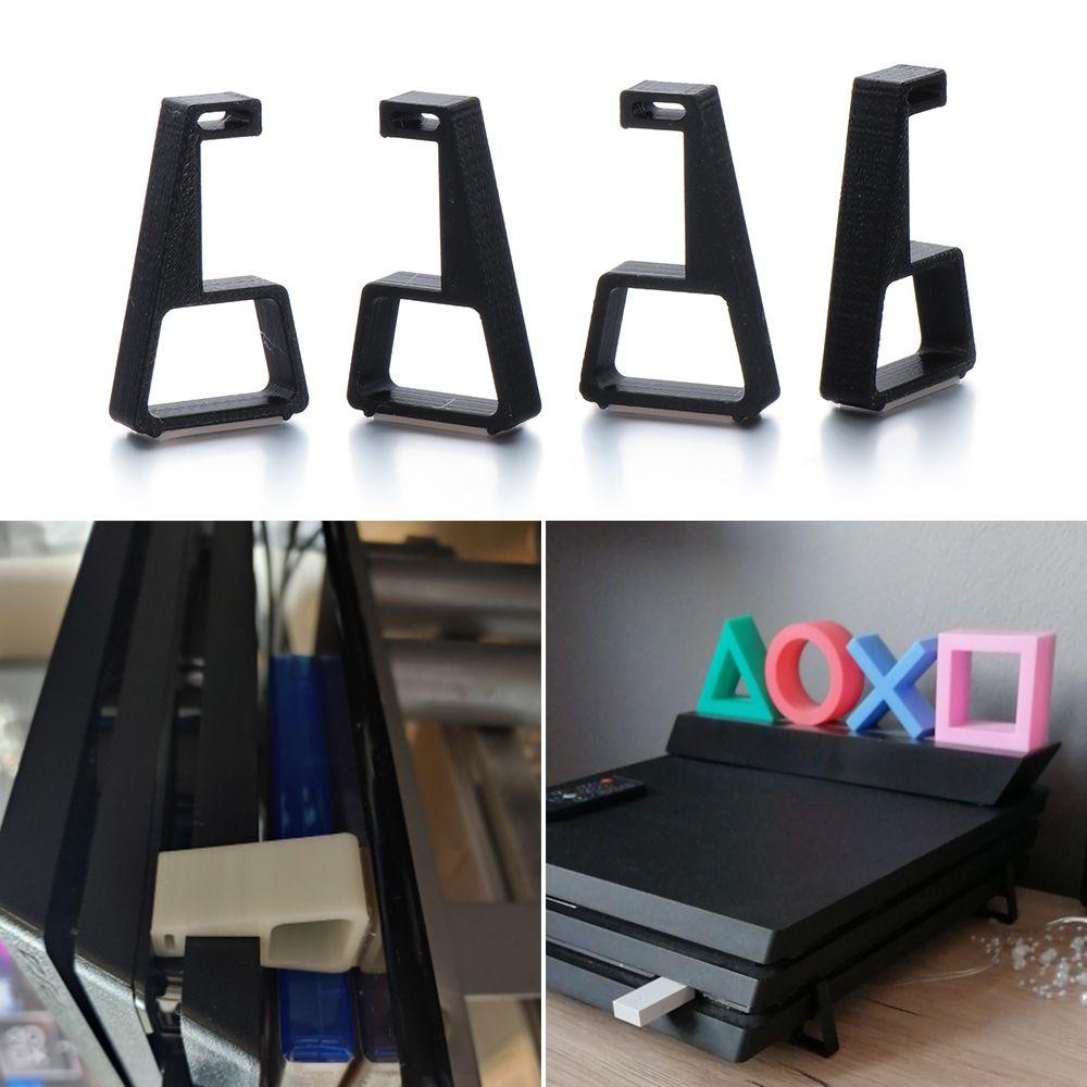 4PCS Accessories Feet Heighten Support Cooling Legs Stand Console Holder Bracket