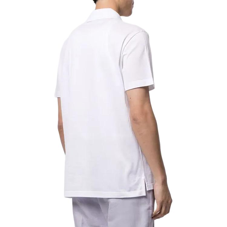 VERSACE SS23 Polo Shirt Men's White A89507S-A231377