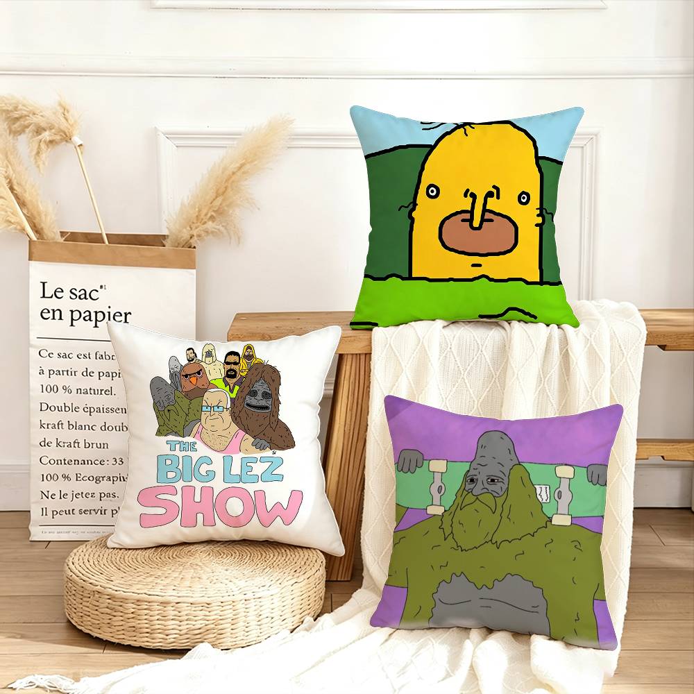 Big Lez Show Sassy Choomah Funny Various Sizes Square Pillow Case For Car Home Bedchamber Decor