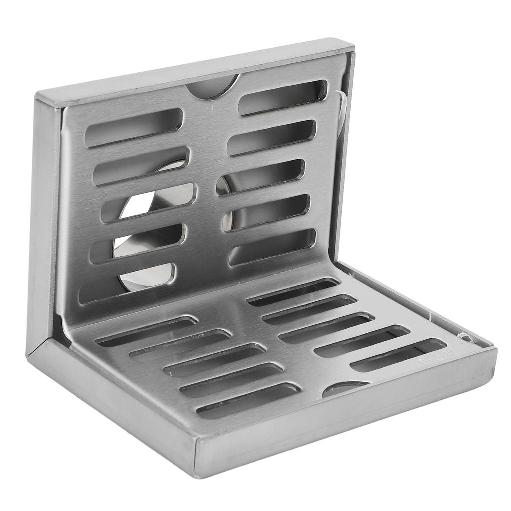 Corner Floor Drain L Shape Stainless Steel Wear Resistant Durable Corrosion Resistant Widely Used L