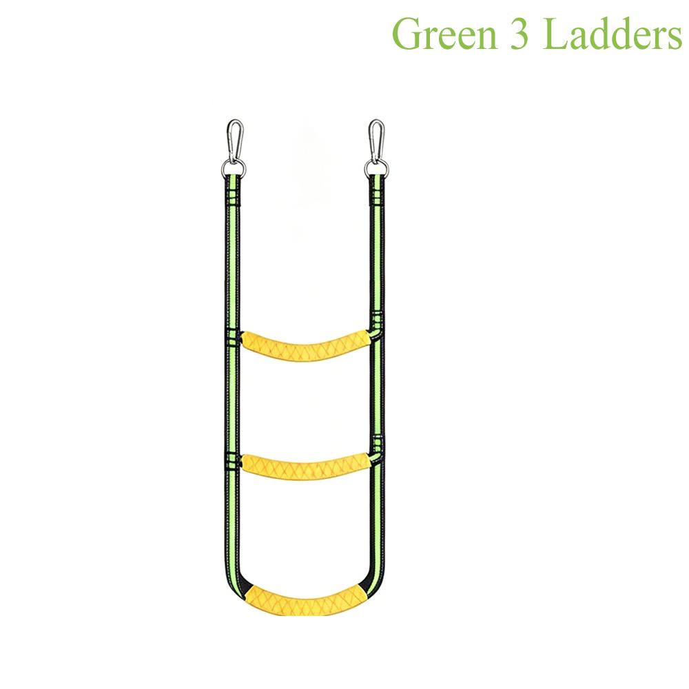 Boat Rope Ladder Heavy Duty Foldable Marine Ladder Portable Nylon Boarding Ladder for Inflatable Boat Pontoon Kayak Yacht