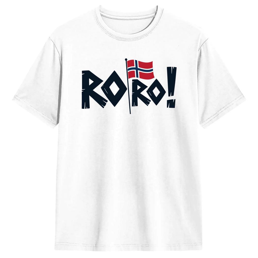 Unique Norge Flag Norway TShirts Unisex Round Neck 100 Cotton T Shirts Short Sleeve Tees Plus Size Clothing