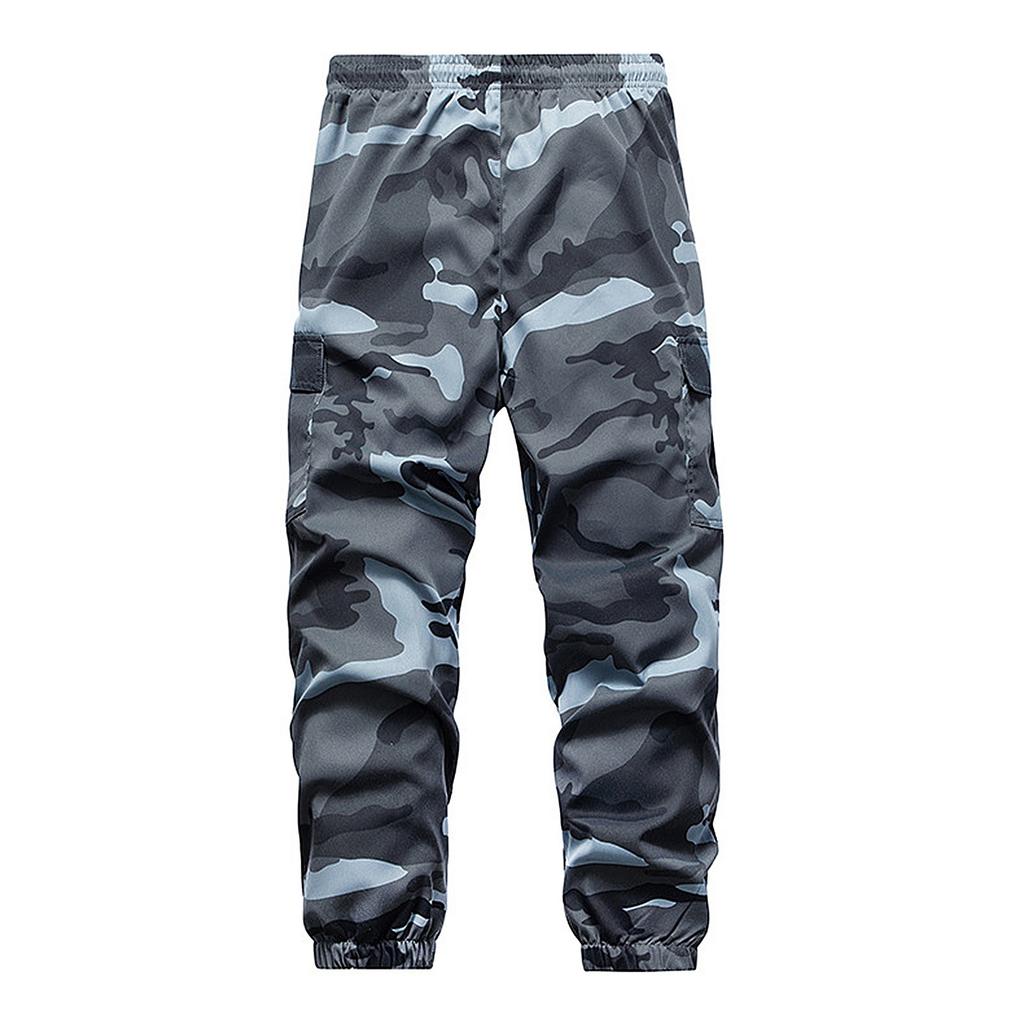 Men's Summer Outdoor Pants Thin Casual Camouflage Overalls Loose Large Size Mountaineering Men's Pants