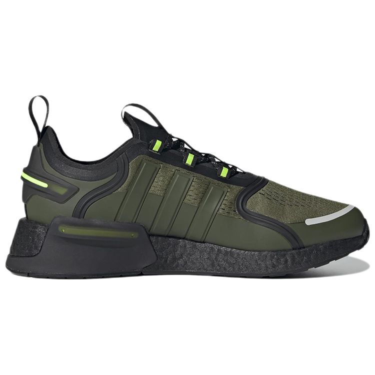 adidas NMD_V3 Focus Olive Мужские кроссовки Зеленый Ядро-Черный HQ3970