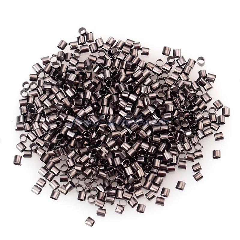 500PCS Tube Crimp Beads For DIY Crafts