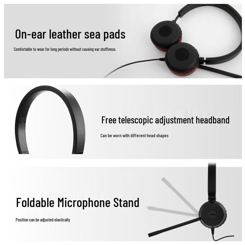 Профессиональная проводная гарнитура Jabra Evolve 30 II MS