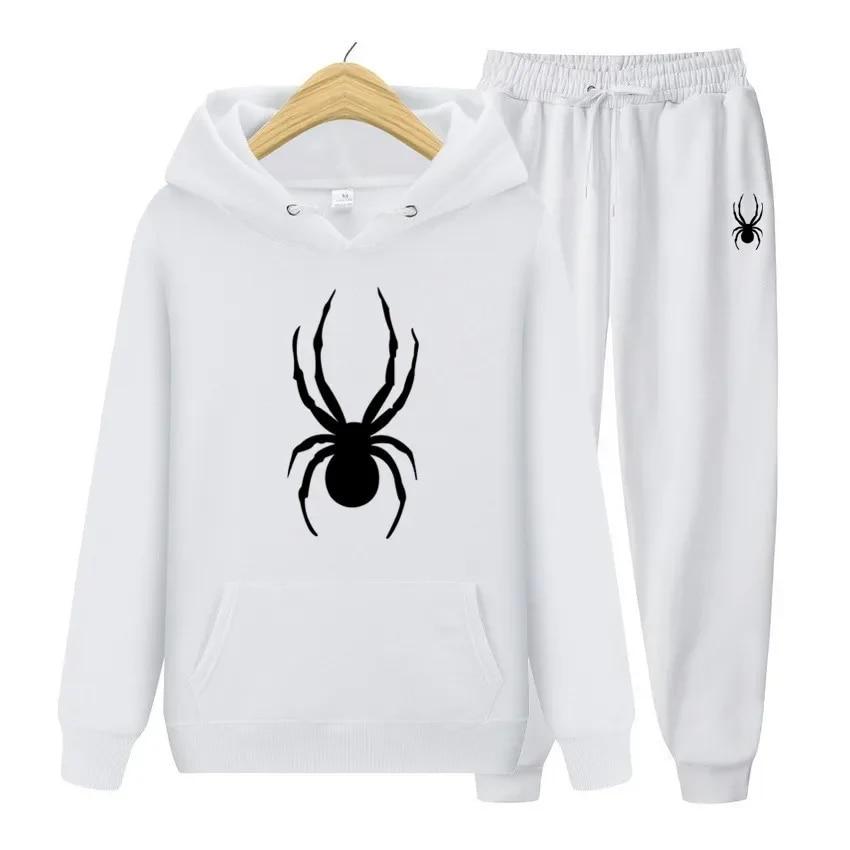 Women's Hoodie Set Spring and Fall Women's Suit Fashion Hoodie + Pants 2-piece Women's Casual Jogging Tracksuit