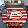 Custom Name,PSV pattern round rug,Carpet Rug for Living Room Bedroom Playroom ,Non-slip Floor Mat,Holiday Gifts and Birthday Gifts.