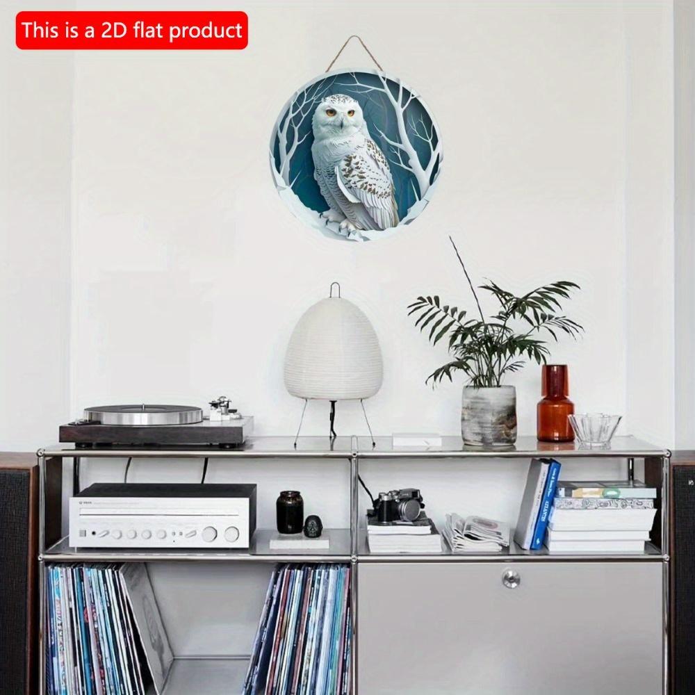 1 шт. 2d плоский круглый деревянный плоский знак - 20 см Знак с изображением птицы павлина, украшение для офиса и дома, подарки на День матери, настенные декоративные элементы на День благодарения