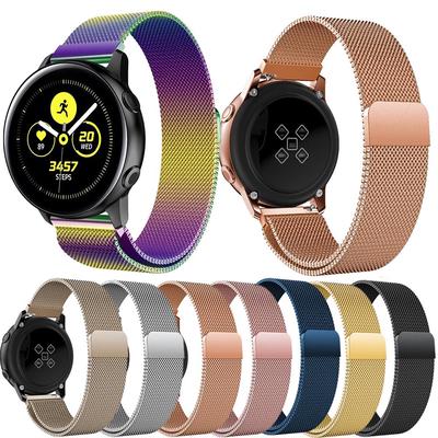 Миланский ремешок для Samsung Galaxy Watch Active Smart Watch, сменный ремешок для часов для huawei GT Samsung Galaxy Watch Gear S2 Sport AmazfitBip GTR