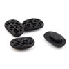 10Pairs(20pcs) Black Anti Slip Rubber Nose Pads For Eyeglasses Sunglass Spectacles Eyewear Push On Glasses Nose
