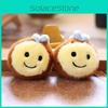 Cartooninspired Plush Bee Toy Cute Keychain Doll Backpack Pendant Holiday Gift