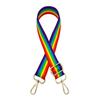 Новый сменный ремень для сумки Женский Девочки Радужная полоса Длина Наплечный ремень Регулируемый Съемный Crossbody Сумка Аксессуары