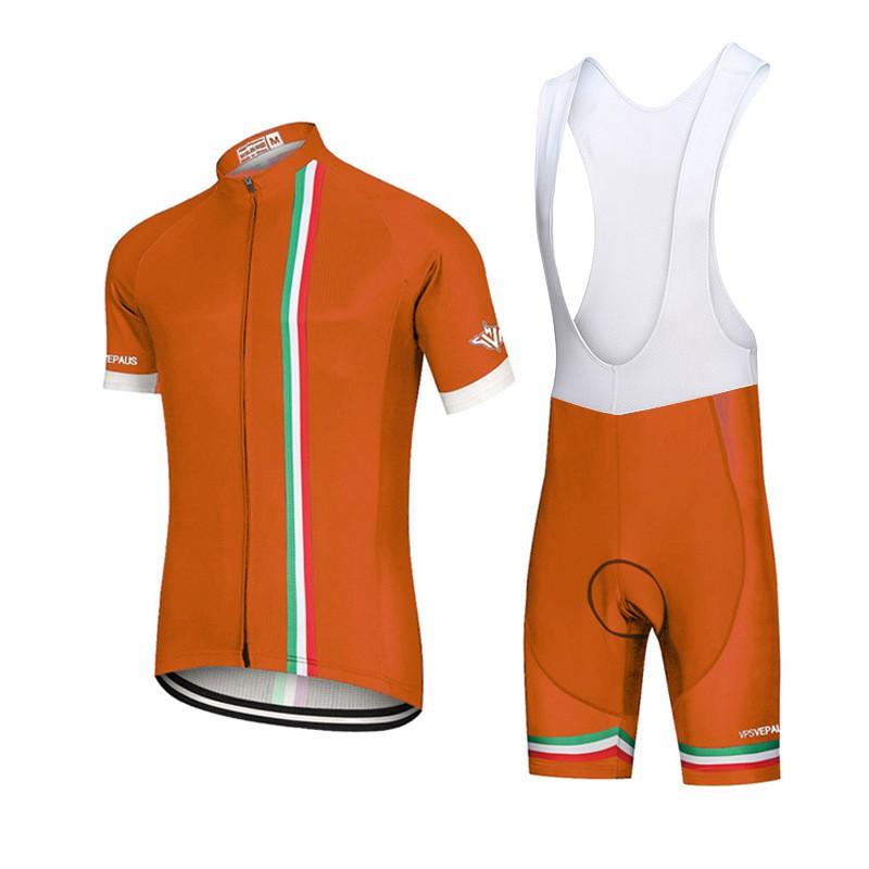 Mens Cycling Jersey Shorts Set Breathable Quick-Dry Bike Apparel Road Season