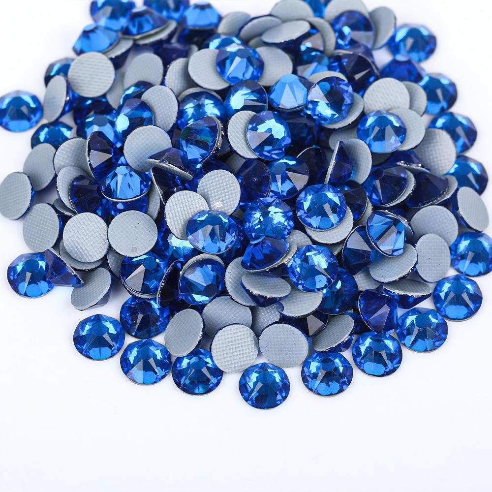 2088 16Cut Austrian Rhinestones Diamond Nail Art 3D DIY Mobile Phone Case ABS Hot-Fix Rubber Bottom Flats Glass Jewelry Shoes