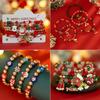 Европейский и американский рождественский набор браслетов из бисера «Конфеты» — мягкая глина и сплав CCB