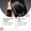 Hair care essential oil smoothes and luster, improves dry hair, makes it fluffy
