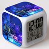 7color Multifunction Digital Alarm Clock Led Watch Alarm Clock