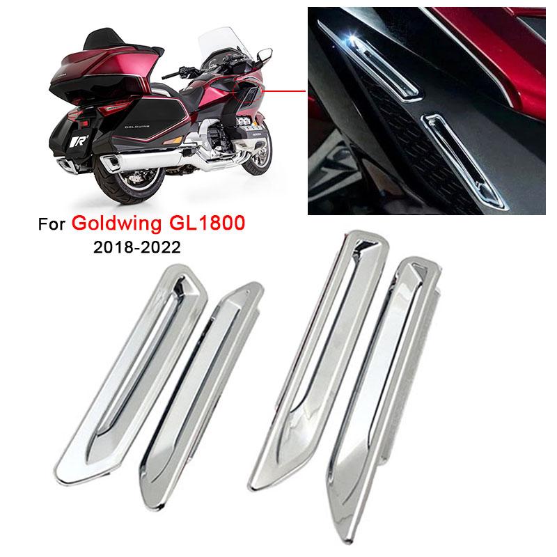 GL1800 Radiator Slot Vent Trim Motorcycle Decoration Parts For Honda Goldwing GL 1800 Gold Wing 1800 Tour 2018-