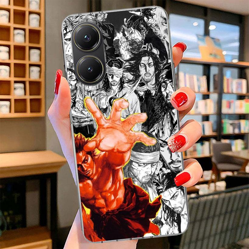 Vagabond Samurai Comic Phone Case For Xiaomi Poco F7 Ultra X7 X6 X5 Pro M7 Redmi 15C 15 13C 13 12C 12 10C 10 9A 9C 9T 9 Shell Po