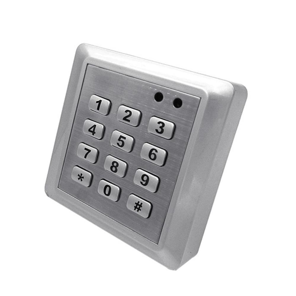 10-ключевая карта + RFID 125 кГц, металлическая клавиатура, контроллер доступа, считыватель, одиночная сигнализация тампера, 2000 пользователей