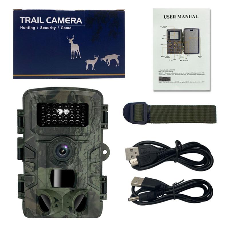 16mp 1080p Hd Infrared Camera With Screen Outdoor 34 Led Lights Pr700 Wildlife Cam