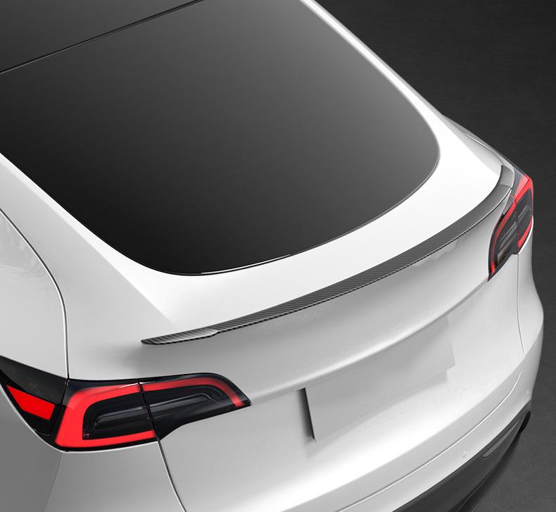 Carbon Fiber Rear Spoiler for Tesla Model Y/3 High-Performance P Version Body Kit