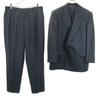 90s Made In Japan Wool Old Striped Pattern Pants Suit Setup Men's Used
