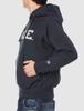 Champion Reverse Hooded Made In Size M Weave® Sweatshirt, USA, C5-U106, Men's, Navy,