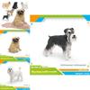 Realistic Dog Model Pvc Collectors Pet Figurine For Home Decor And Gift Ideas