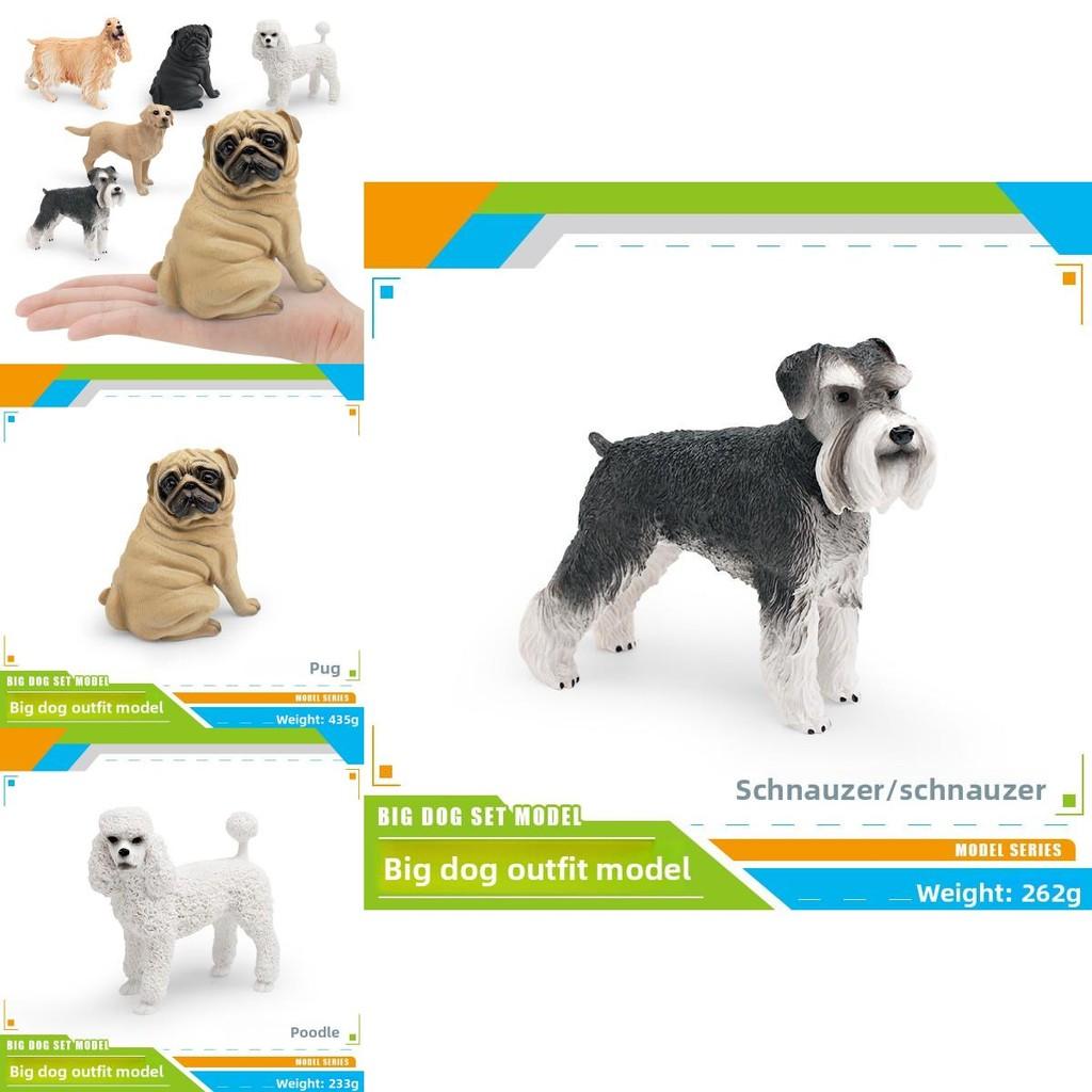 Realistic Dog Model Pvc Collectors Pet Figurine For Home Decor And Gift Ideas