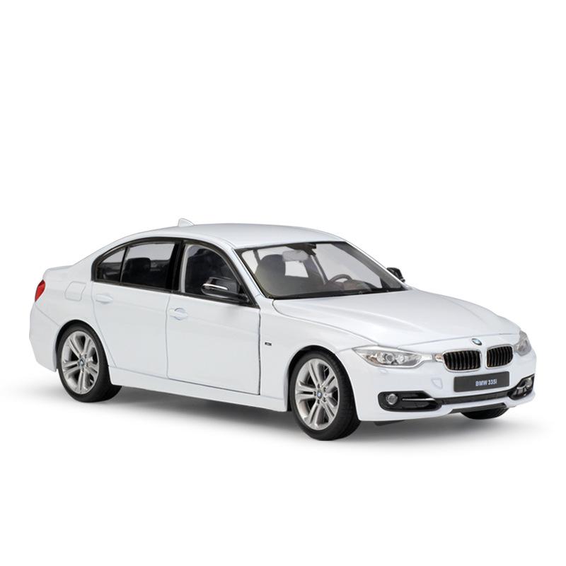 Welly 1/24 BMW 335i Сплавная Миниатюрная Модель Автомобиля Литой Металлический Масштабная Модель Автомобиля Литой Металлический Статическая Коллекция Детская Игрушечная Машина