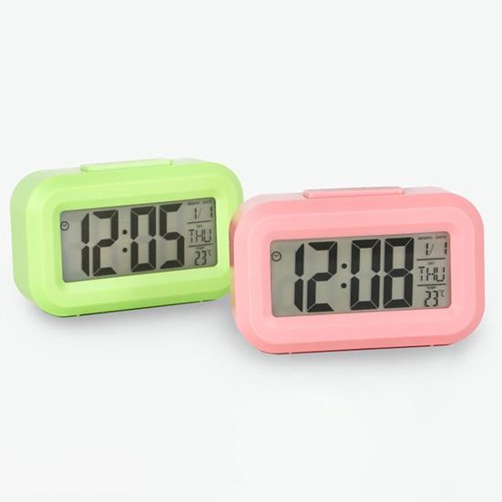 Digital Travel Alarm Clock Easy To Read Snooze Function 12/24-Hour Display Simple Operation Battery Operated Table Clock