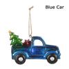 Clause Snowman House Shape Christmas Hanging Ornaments Xmas Tree Decorations Truck Car Pendants