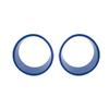 ABS Exterior Front Headlight Decorative Ring Cover for Jeep Wrangler JL 2024 Up Car Accessories