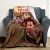 1pc, Disney Happy Primos Blanket Soft Throw for Friend, Perfect Gift, Living Room, Outdoor Blankets, Travel