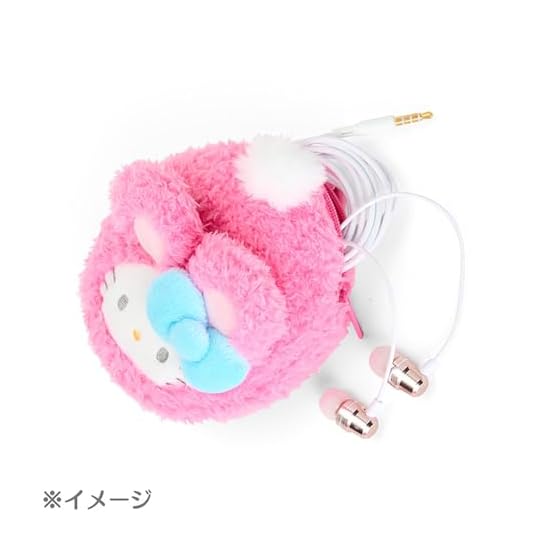 Мини-кошелек-брелок SANRIO (Весенний Кролик) Кейс для аксессуаров Cogimyun, косметичка с карабином 295825
