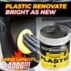 Plastic Renovation Cream Car Interior Exterior Plastic Parts Restorer Blackening Agent for Auto Trim Bumper Dashboard Refurbish