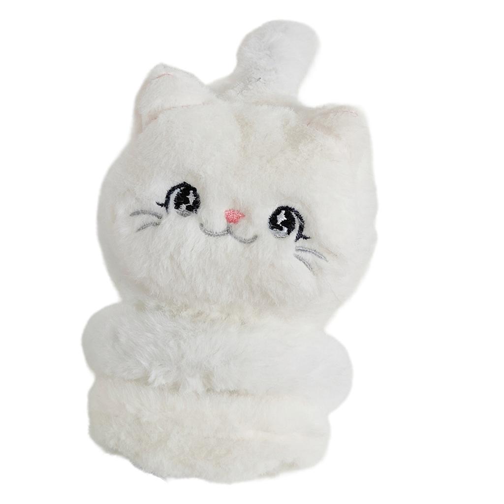 Плюшевые наушники для девочек и детей, меховая повязка на голову для согревания ушей на зиму, рождественские, новогодние, подарки на день рождения