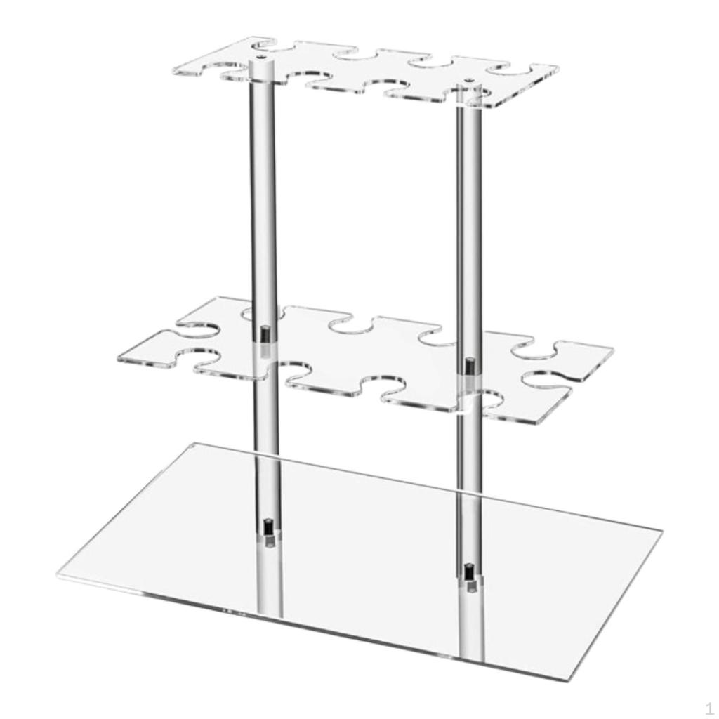 Акриловая подставка для винных бокалов со съемным держателем для бокалов для шампанского События