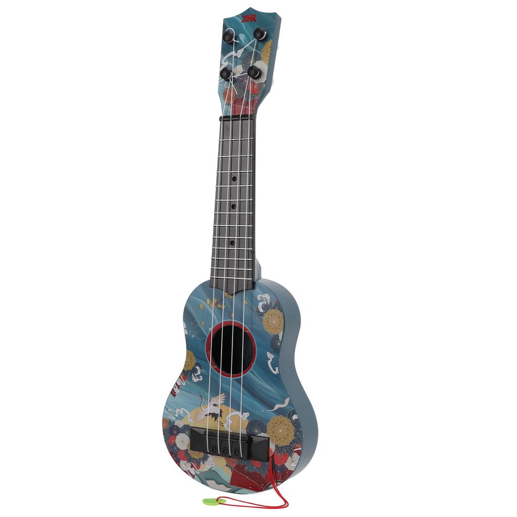 Kids Toy Ukulele Mini Plastic Guitar Musical Instrument for Preschool Children GiftBlue