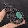 Подвеска Древо Жизни Малахит Медная проволока Обернутая подвеска Драгоценный камень Медные украшения Ручная работа Бохо подвеска Украшения Древо Жизни Подарок для жены