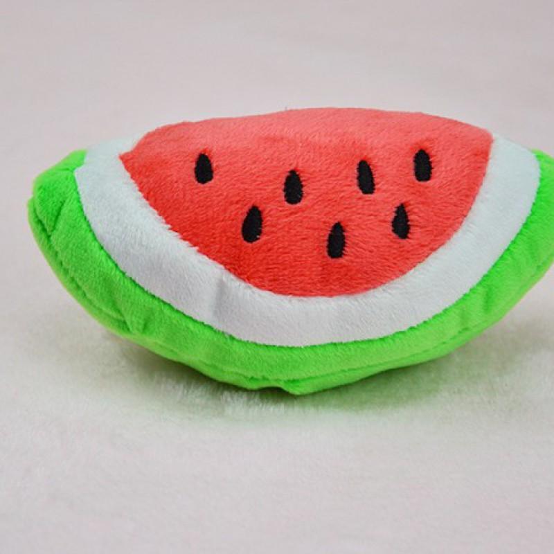 Plush Dog Toy With Sound Effect Pets Cats Interactive SqueakyShape Chew