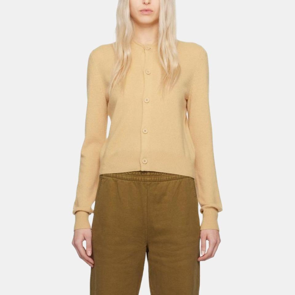 Acne Studios FW23 Knitwear Women's Yellow A60280-CPA