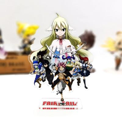 Fairy Tail Нацу Эрза Грей Люси Венди Чарльз GM акриловая подставка игрушка-фигурка