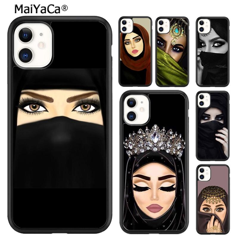 Арабская женщина в никабе Лицо чехол для iPhone 17 Air 16 pro max 15 14 plus 12 13 Чехол coque