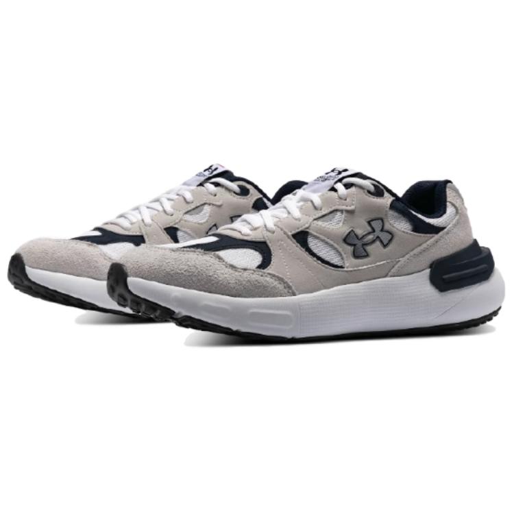 Under Armour Versatile Comfortable Shock-Absorbing Durable Low-Top Running Shoes Unisex Sneaker White 3028615-104