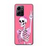 A Funny Skeleton Skull Phone Case For Redmi Note 14 15 Pro 5G 13 12 Pro Plus 11 11T 11E 11S 10 Pro 10S 9 9S Cover Cell Clear TPU