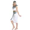 Cosplay Halloween Nile King Greek Princess Costume, Adult Male COS Ancient Egyptian Pharaoh Cleopatra Robe Dress