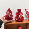 Складная Рождественская Елка Декор Соты Оригами Основание для Рождественской Елки Домашнее Пространство Планировка Искусственная Украшенная Рождественская Елка